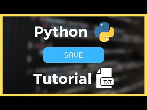 How to Save / Store Values in Python Tutorial