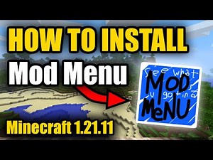 How to Install Mod Menu for Minecraft 1.21.11 (2026)!