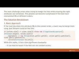 Mastering Java Streams: Merging Two Lists Into One Using Zipping Techniques