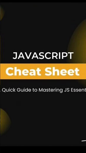 All JavaScript Concepts in One Reel 🔥 | Quick Revision for Beginners