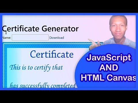 Build a Downloadable Certificate Generator in JavaScript and HTML5 Canvas API (with source code)