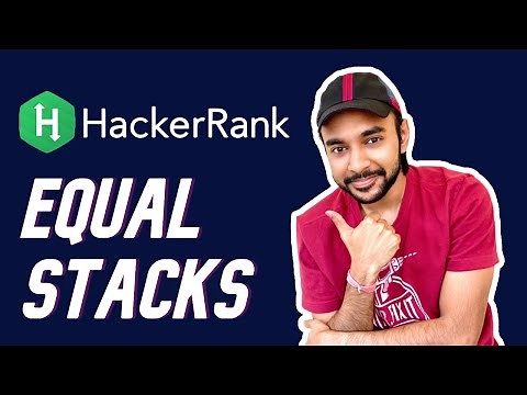 HackerRank - Equal Stacks | Full Solution with Examples and Visuals