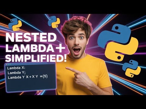 Nested Lambda Function in Python | Lambda Inside Lambda Explained