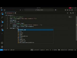 How to Find the Average of Numbers in Python | Beginner Tutorial 2025 || Abdul Basit Pro Dev