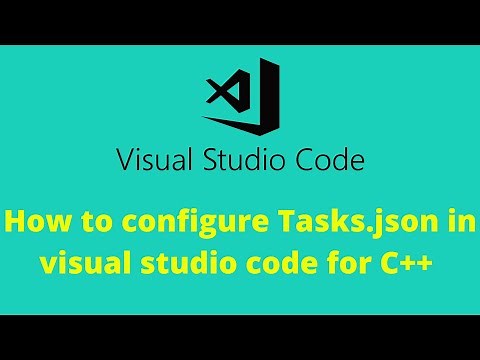 How to configure Tasks.json in visual studio code