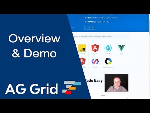 ag-Grid - The Best JavaScript Grid in the World!