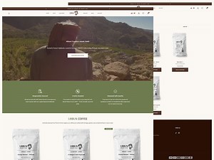Urbun Coffee Ecommerce Website Design & Development