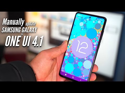 How to manually update Samsung Galaxy to Android 12 One UI 4