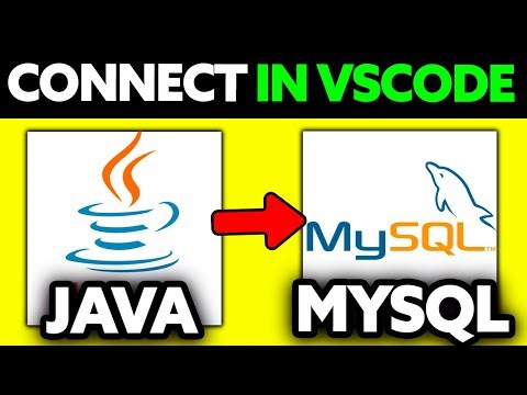 How To Connect Java to MySQL Database in VSCode (2025) - Step by Step