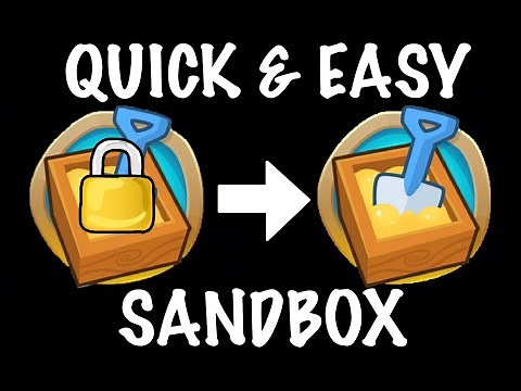 How To Unlock SANDBOX In BTD6 (QUICK & EASY)
