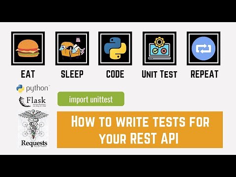 Write Python unit tests | Flask API Testing using unittest and requests