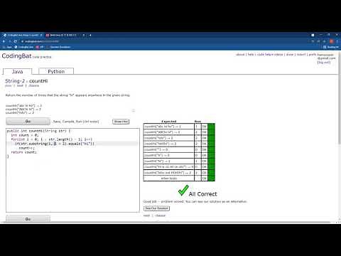 CodingBat Walkthrough: String-2