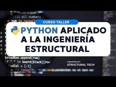 Python aplicado a la Ingeniería Estructural