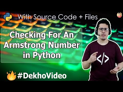 Python Program to Check Armstrong Number