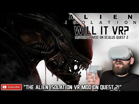 The Alien Isolation VR Mod in Quest 2 is AMAZING / Alien Isolation VR Gameplay Quest 2 / Will it VR?
