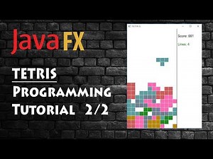 Programming Tetris Game, Java (fx) Tutorial 2/2