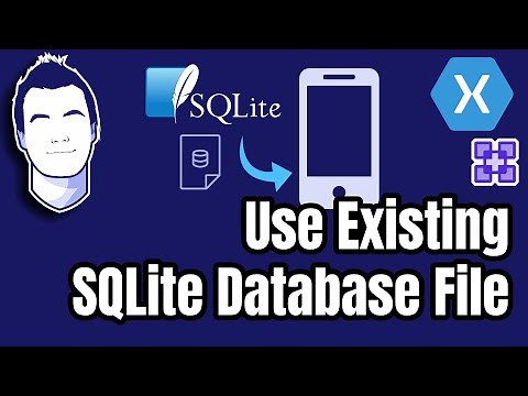 How To Use an Existing SQLite Database with Xamarin and .NET MAUI