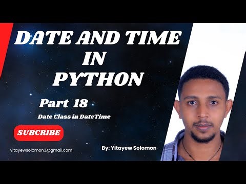 38. Working with Dates in Python Using datetime.date Class 🗓️