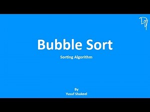 Sorting Algorithm | Bubble Sort - step by step guide