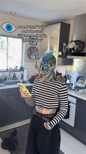 new mothman mask just dropped, but he might be part alien #mothman #immortalmasks | Mothica