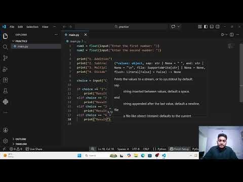 Build a Simple Calculator in Python (Easy Project for Students)
