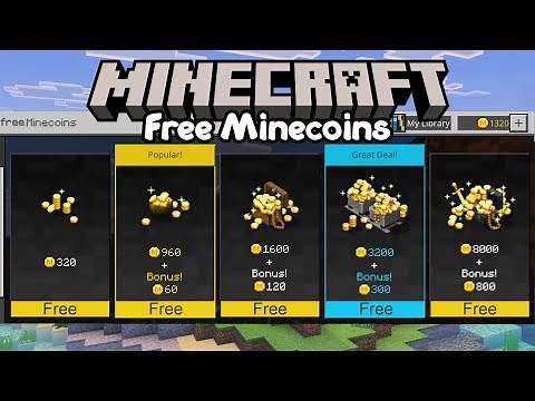 Easy Method To Get Minecoins FREE In Minecraft!