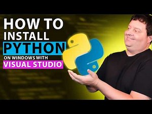 Installing Python on Windows with Visual Studio Code (2024)