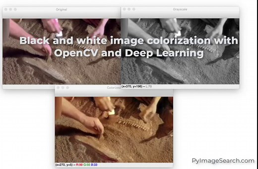 Black and white image colorization with OpenCV and Deep Learning - PyImageSearch