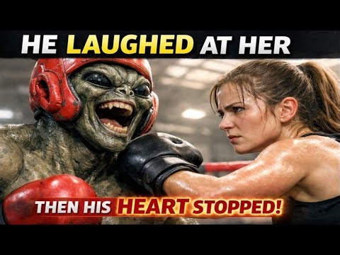 The Alien Boxer Laughed at the Human Girl’s Slow Punch — Seconds Later, His Heart Stopped | HFY