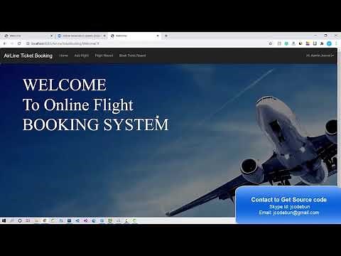 Airline Reservation System Project in java with source code and project report