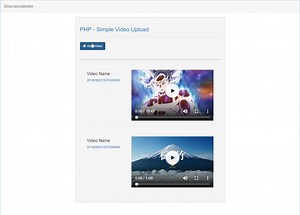 How to Upload Video Files using PHP