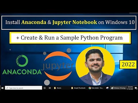 How to Install Anaconda and Jupyter Notebook on Windows 10 /11 | Amit Thinks