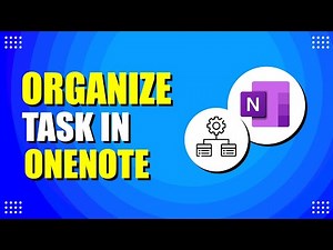 How To Organize Tasks In OneNote (Quick & Easy)