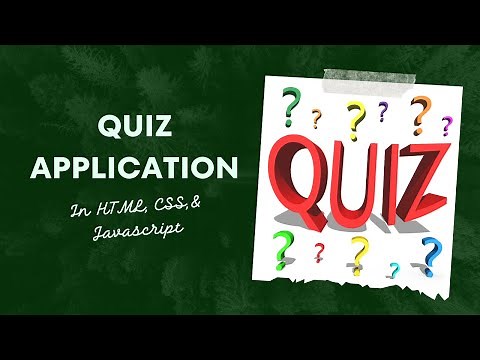 Create an Interactive Quiz Application with Timer using HTML, CSS, and JavaScript | Web Genie