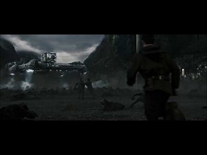 Alien Covenant Scene : Protomorph Climbs the Ship