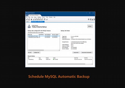 How to Schedule MySQL Automatic Backup in 3 Quick Ways [Beginner's Guide]