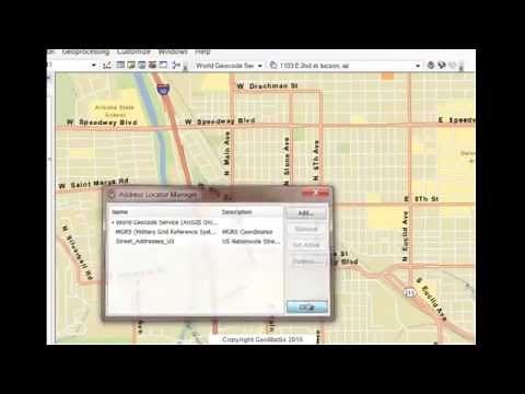 Geocoding in ArcGIS for Desktop