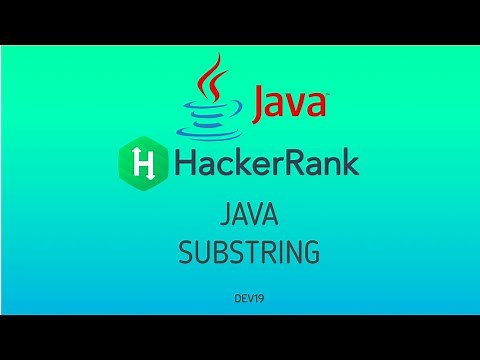 #15 Java Substring | Hackerrank Java Solutions