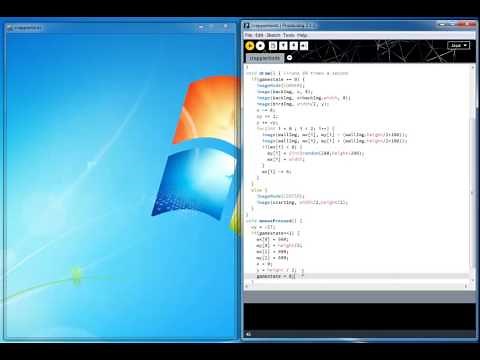 Make flappy birds in 50 lines of Processing Java/JS