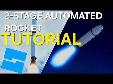 2-Stage Automated Rocket | Roblox Studio Tutorial