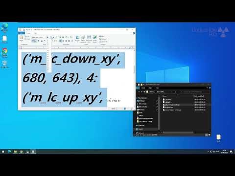 Record and play mouse clicks using Python