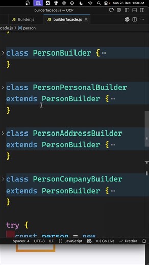 Why Builder Pattern Exists in JavaScript (Explained in 30 Seconds)