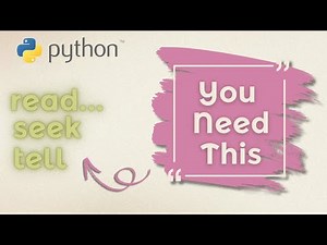 How to Read a Text File - 5 Python Methods You MUST Know!