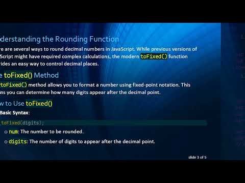How to Round Decimal Numbers to the Nearest Tenth in JavaScript