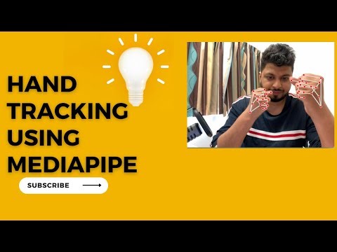 Hand tracking using mediapipe. python programming for mediapipe.