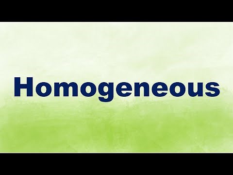 Homogeneous Mixtures Definition and Examples