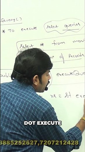 Execute SQL Query: Java ResultSet Example Explained #shorts