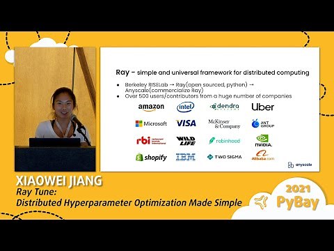 Ray Tune: Distributed Hyperparameter Optimization Made Simple - Xiaowei Jiang