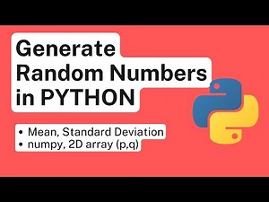 How to Generate Random Numbers in Python