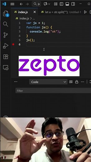 ⚡ var vs function Hoisting in JavaScript | Interview Trick You Must Know